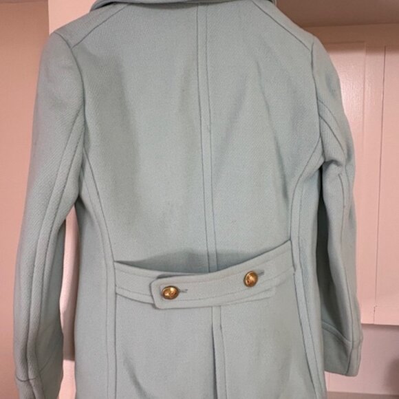 J.Crew Stadium Cloth Peacoat by Nello Gori – Size 4 - Picture 6 of 6